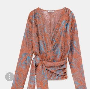 Zara long sleeves top